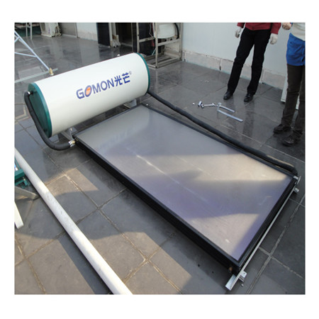 Kuuma vee päikesekollektori lameekraaniga päikesepaneel Gesyer