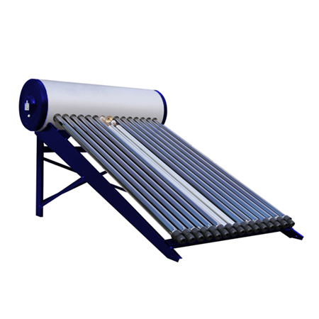 Lame plaadiga päikesekollektori päikese veesoojendi koos intelligentsete kontrollerite süsteemidega